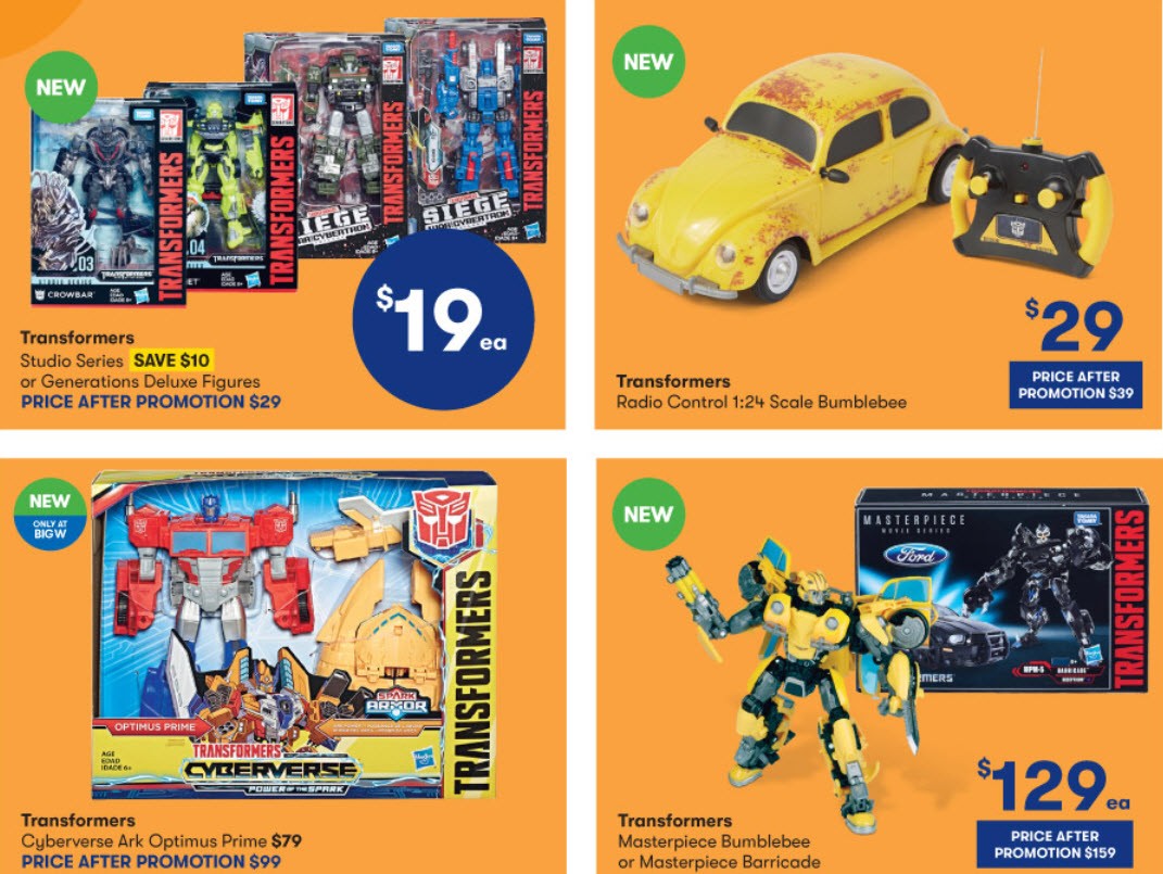 Transformers News: Rundown of Australian Sightings with New Cyberverse Ark Power Prime, Siege Wave 3 And More