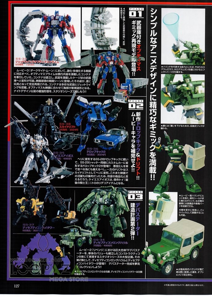 Transformers News: Figure King Magazine Scans #257 Featuring MP-47 Hound, MP-48 Lio Convoy, Studio Series, Omega Suprem
