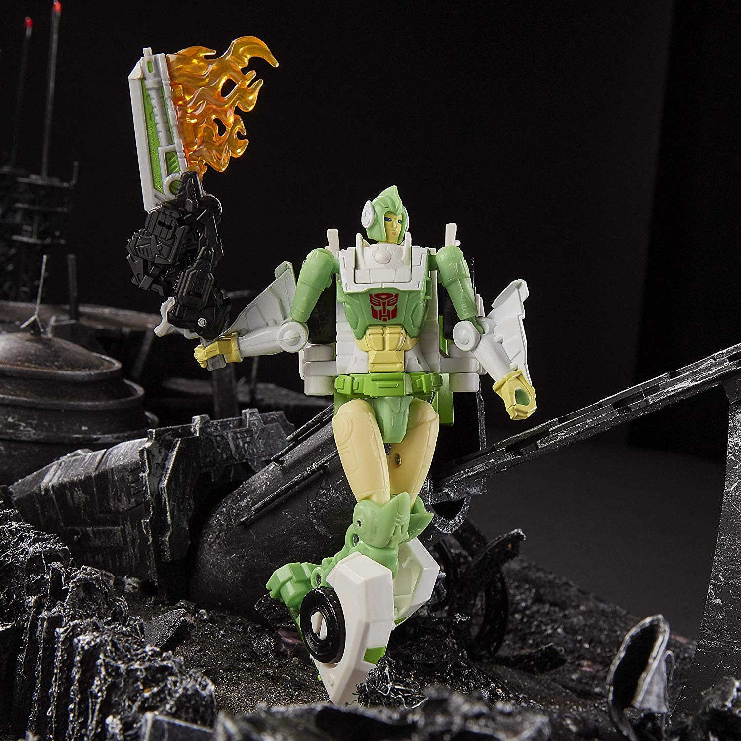 Transformers News: SIEGE Greenlight with Dazzlestrike now available on Amazon.com