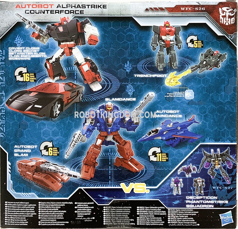 Transformers News: Official Images of Transformers Autobot Alphastrike Counterforce aka Cybertron Firestormer Pack