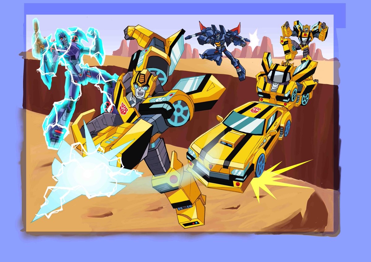 Transformers News: New Promo Art and Images for Japanese Release of Transformers Cyberverse