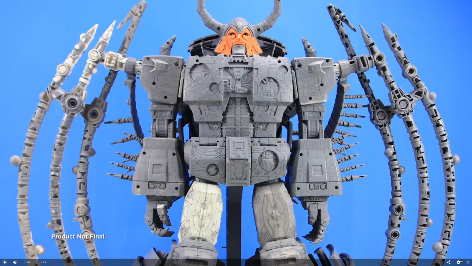 Transformers News: New Unicron Toy Revealed and will only Happen if 8000 Fans Preorder for $575 before August 31