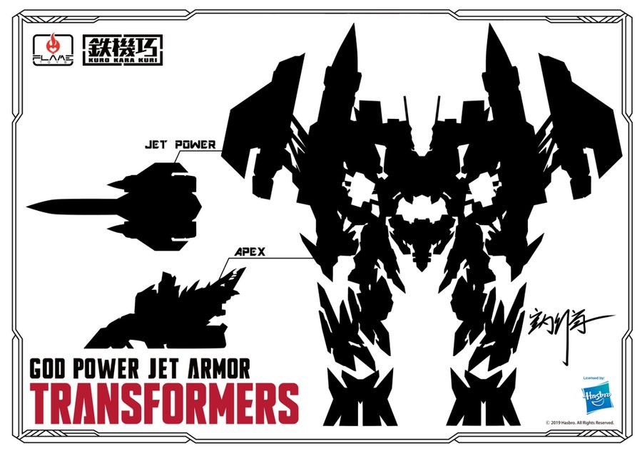Transformers News: Flame Toys Designs for Transformers Optimus Jet Armor, Lio Convoy, Big Convoy, Windblade, Rodimus