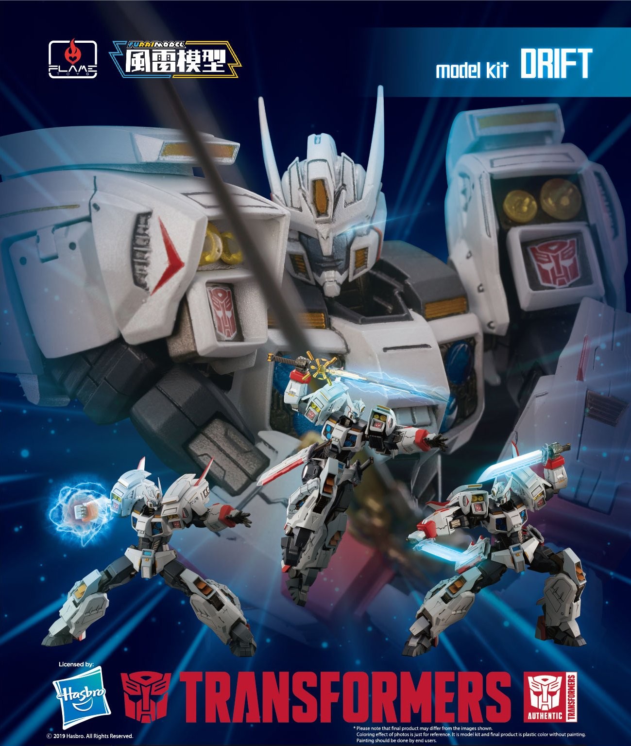 Transformers News: Flame Toys Transformers Skywarp and Drift Up for Preorder