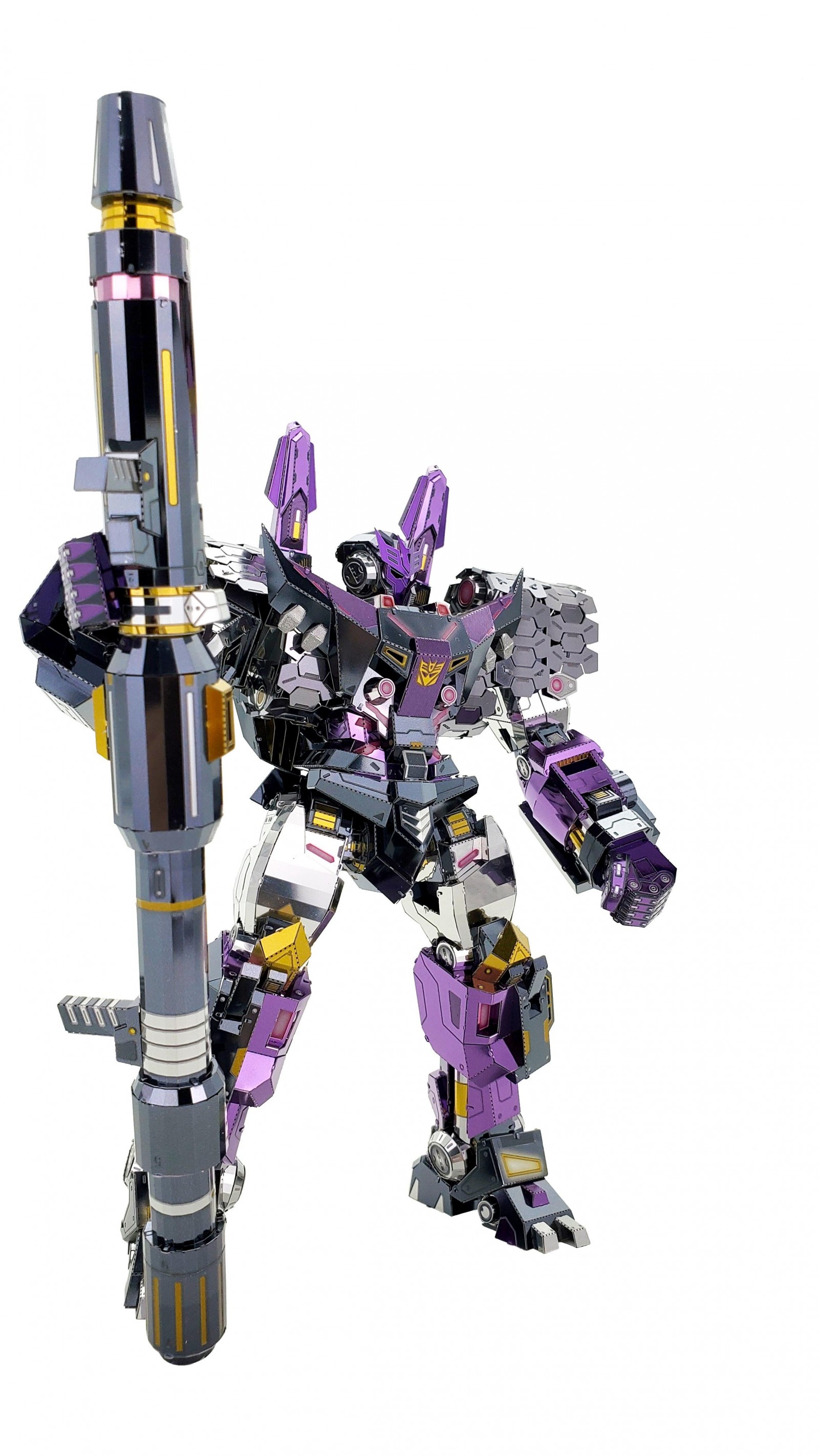 Transformers News: New Metal MU Model of Transformers IDW Tarn Leader of the Decepticon Justice Division