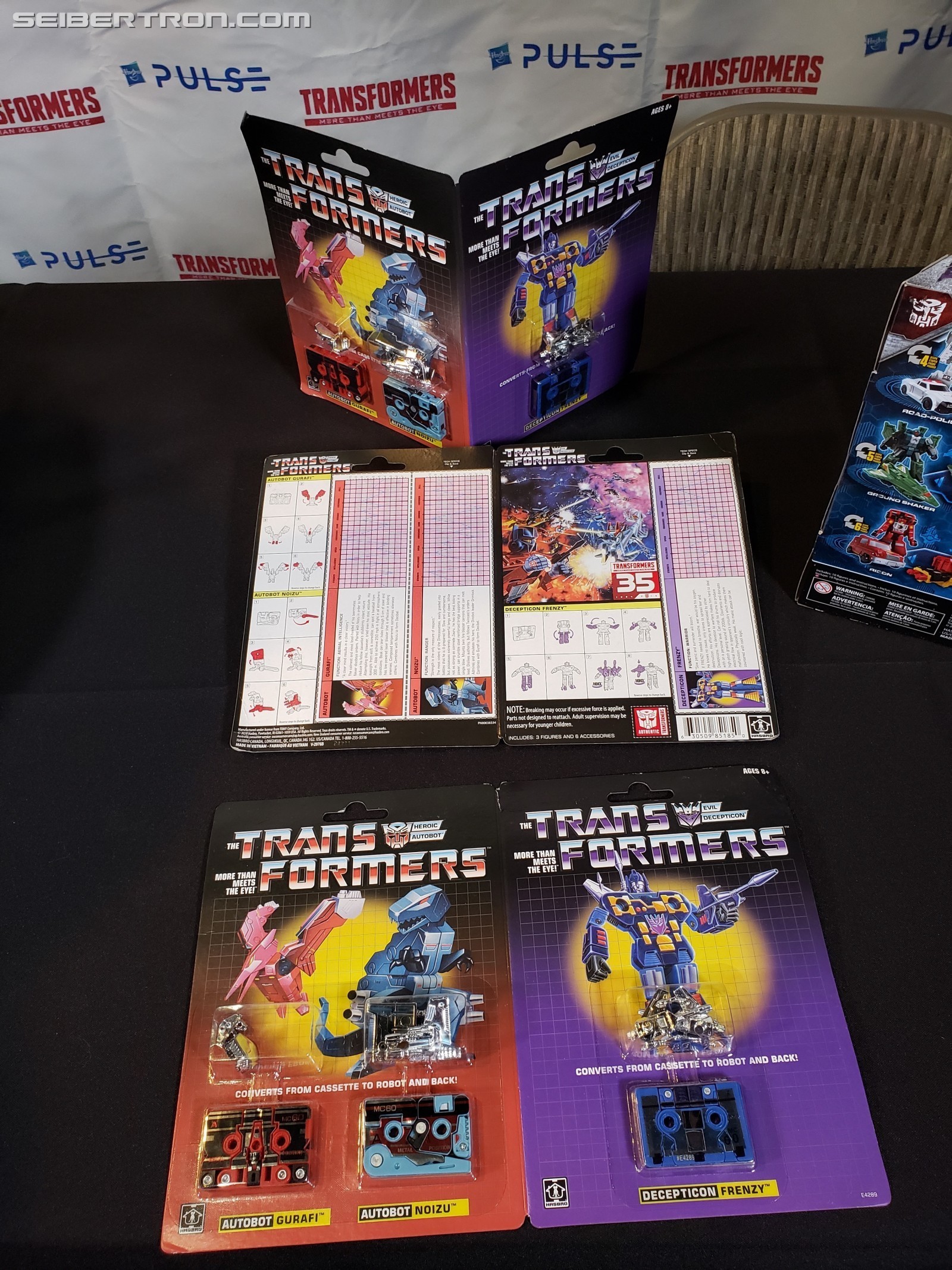 Transformers News: Payments Processing for Gurafi Noizu Frenzy Three Pack Revealed at SDCC2019 Should Be Shipping Soon