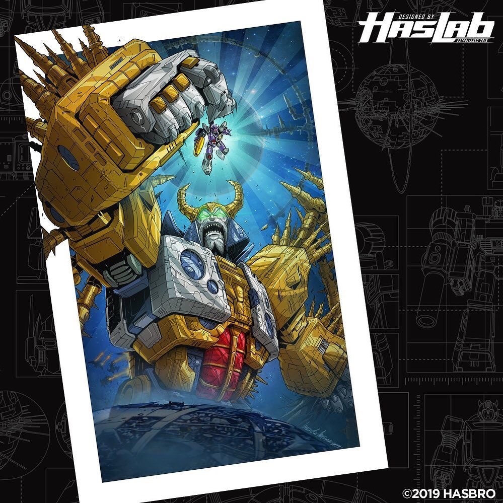 Transformers News: Haslab Unicron Behind the Artist Marcelo Matere Poster Official Video on YouTube