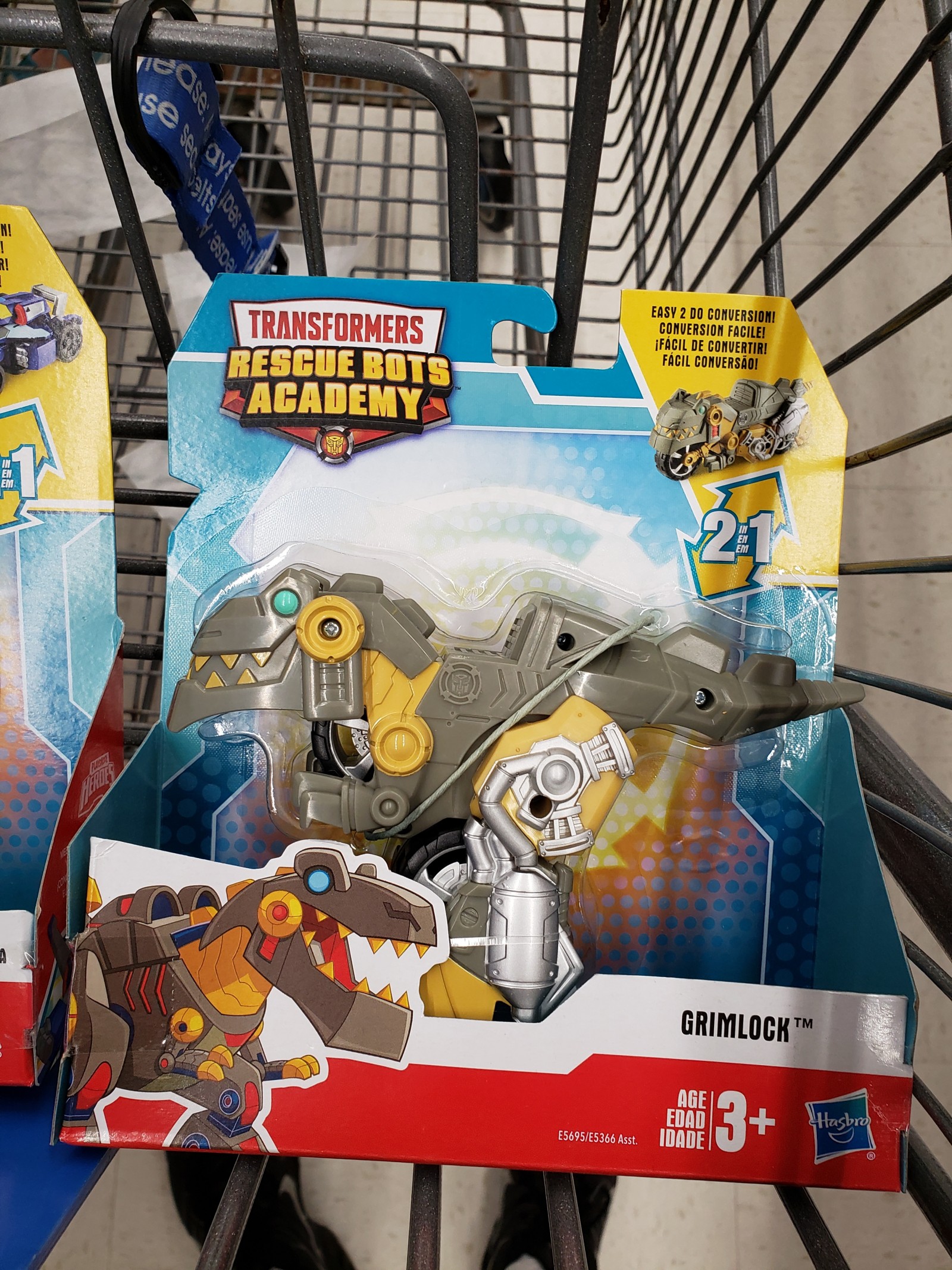 Transformers Rescue Bots Academia Playskool héroes Grimlock-Dinosaurio Moto 
