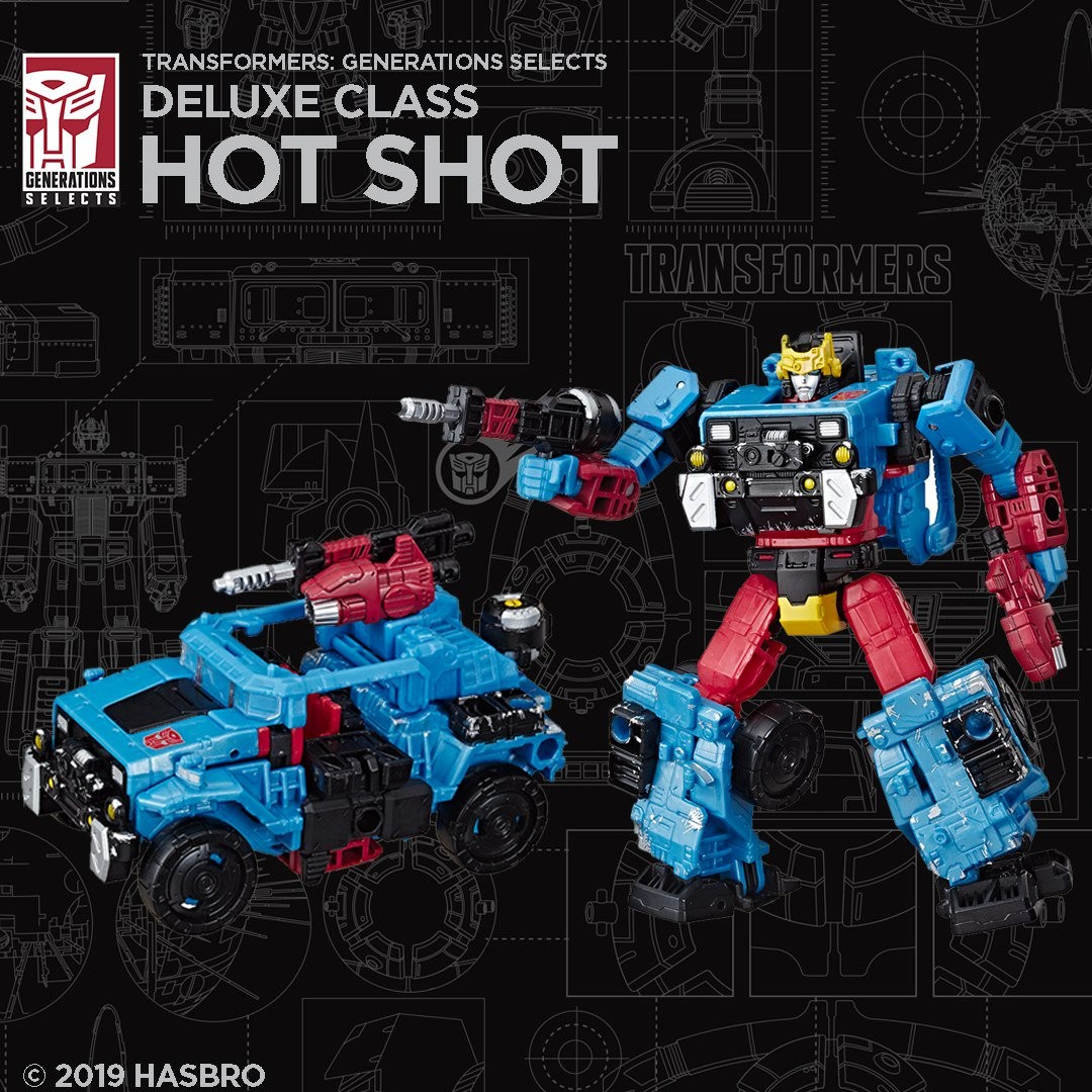 Transformers News: Official Images for Transformers Generations Selects Cromar and Hot Shot
