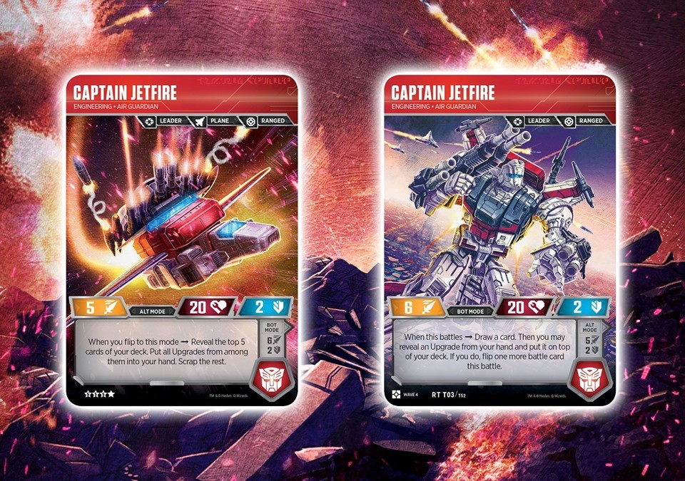 Transformers News: O Captain my Captain the Transformers TCG Reveals Captains Jetfire and Omega Supreme