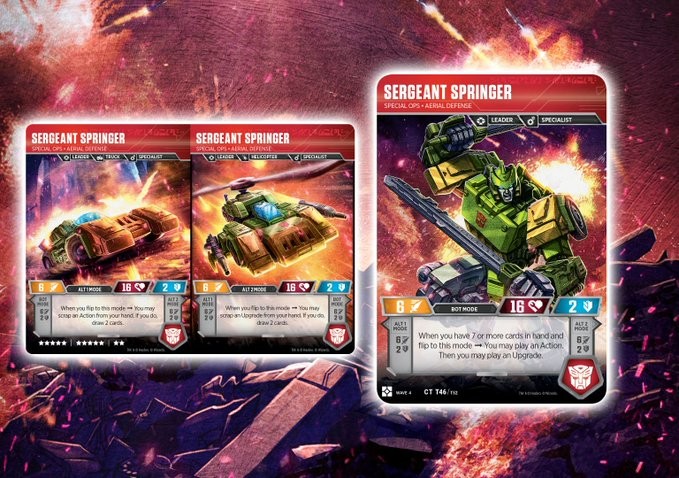 Transformers News: O Captain my Captain the Transformers TCG Reveals Captains Jetfire and Omega Supreme