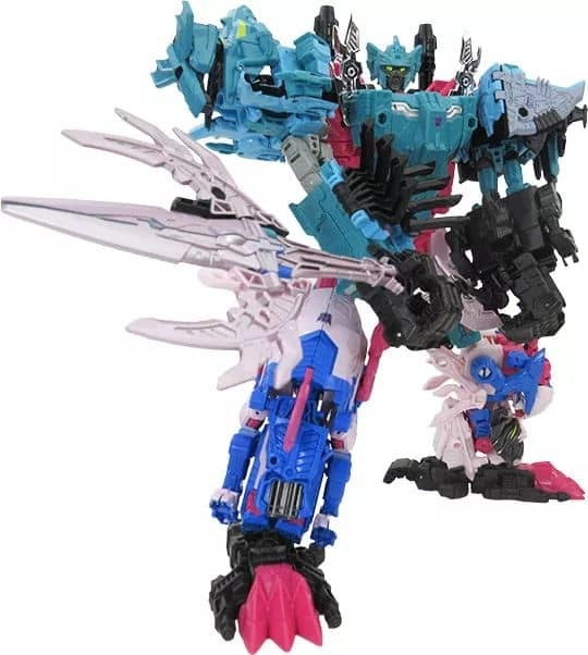 Transformers News: Official product images of Generations Selects King Poseidon aka Piranacon Combined