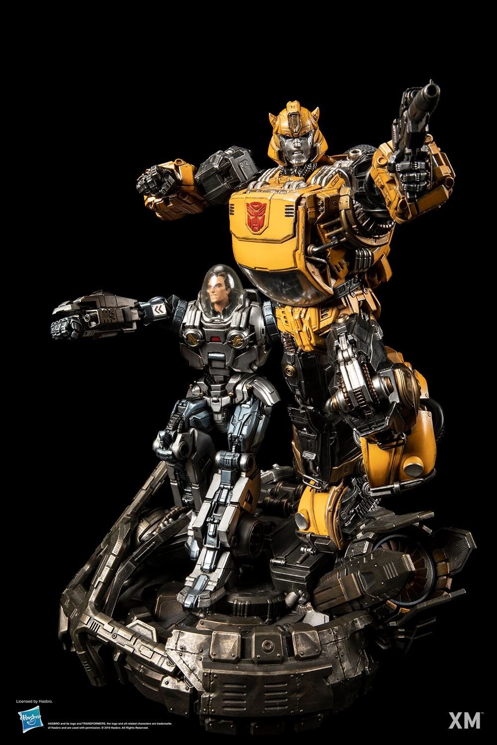 transformers bumblebee statue
