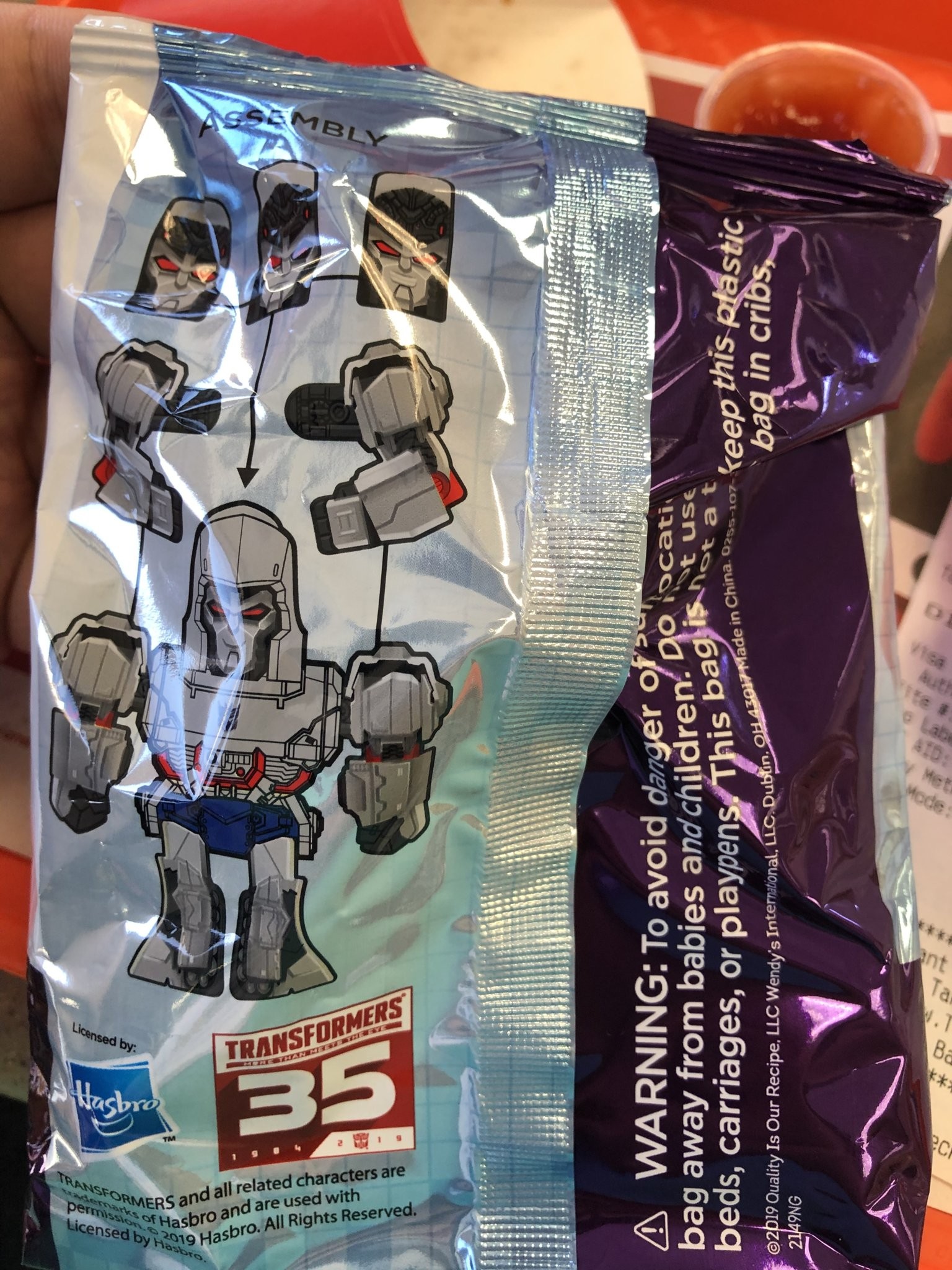 Wendy's has New Kids Meal Toys Featuring Transformers and Cardboard