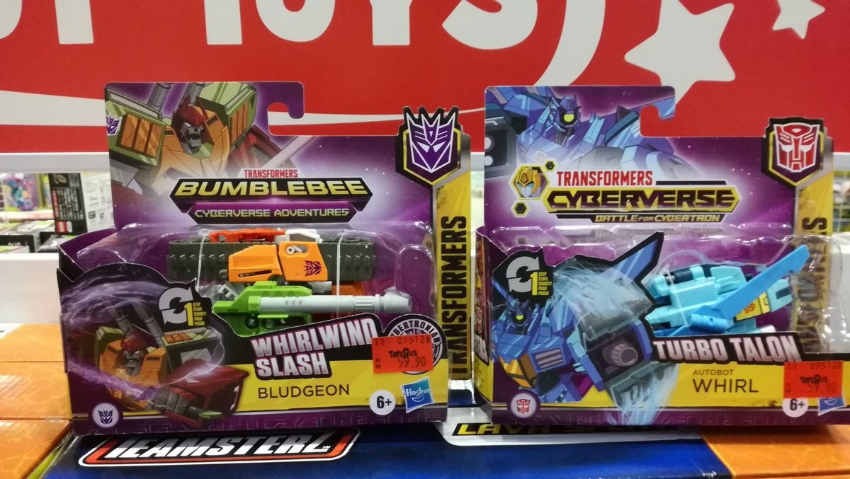 Transformers News: Images of New Cyberverse Whirl and Bludgeon Toys and Sighting at Toysrus in Malaysia