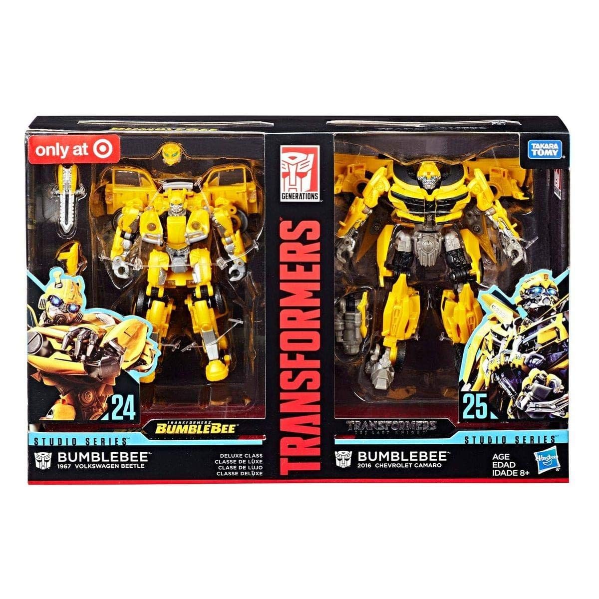 Hasbro Transformers Animated Deluxe - Autobot Bumblebee with Snap On Rocket  Thrusters Action Figure for sale online