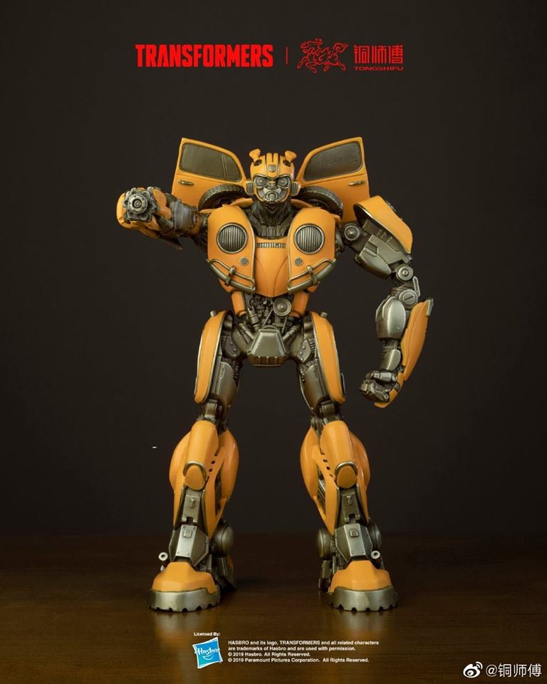 Transformers News: New Transformers Licensed Copper Statues from Tongshifu Including Optimus Prime, Bumblebee, Arcee