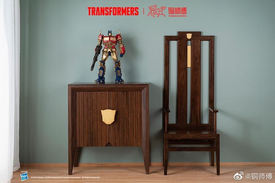 Transformers News: New Transformers Licensed Copper Statues from Tongshifu Including Optimus Prime, Bumblebee, Arcee