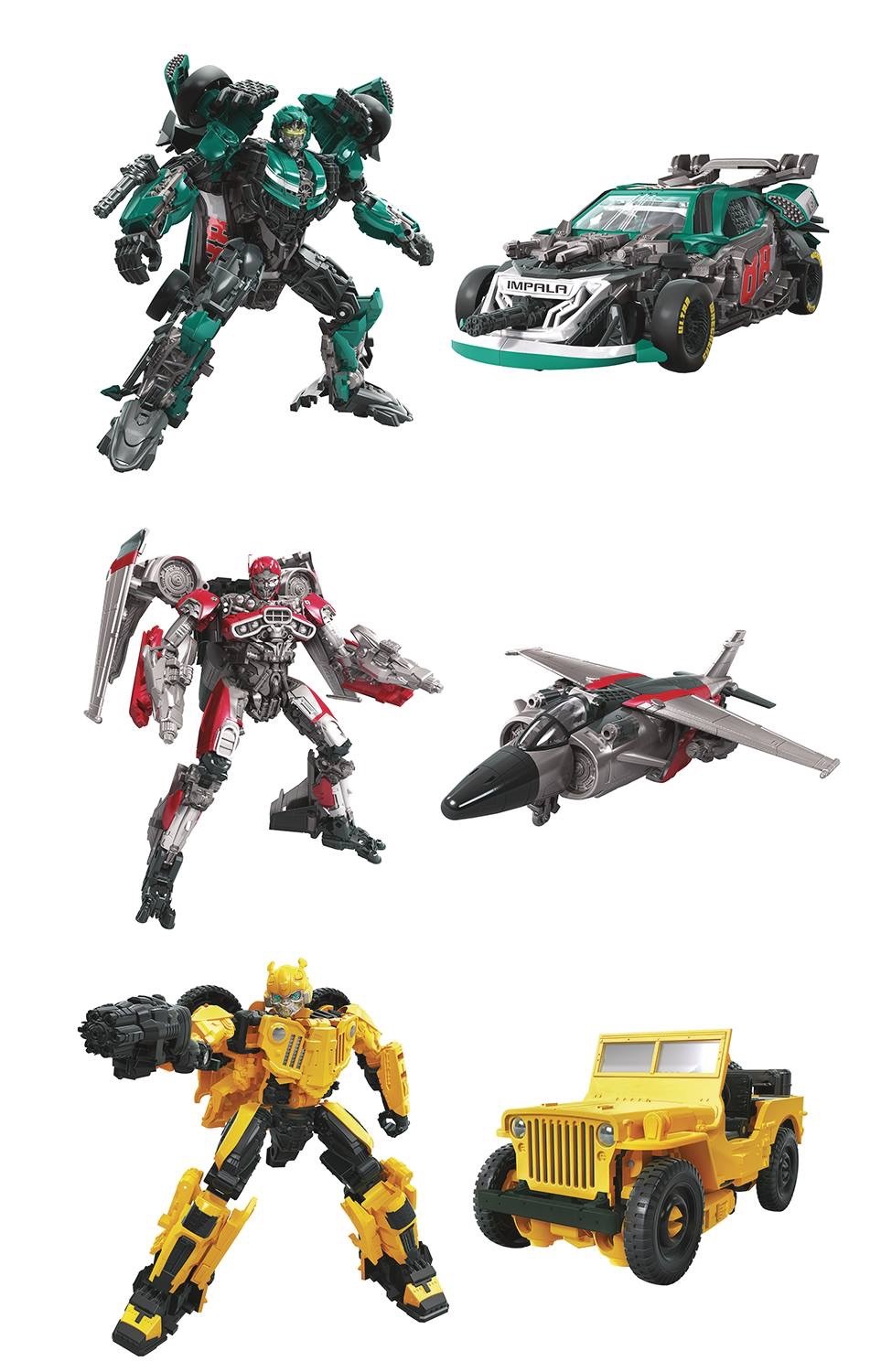 Transformers News: Studio Series Roadbuster, Jet-Mode Shatter, and Jeep Bumblebee Figures Revealed