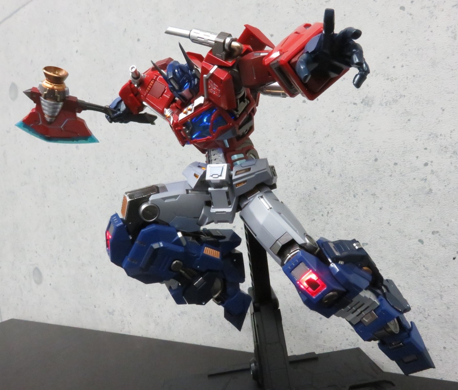 Transformers News: Flame Toys Kuro Kara Kuri Optimus Prime Final Sample Ready, Shipping Soon