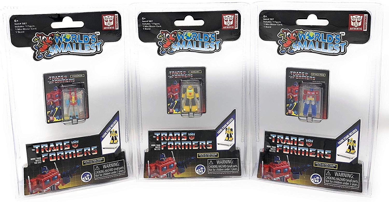 Transformers News: New World's Smallest Transformers 3-Pack Available on Amazon