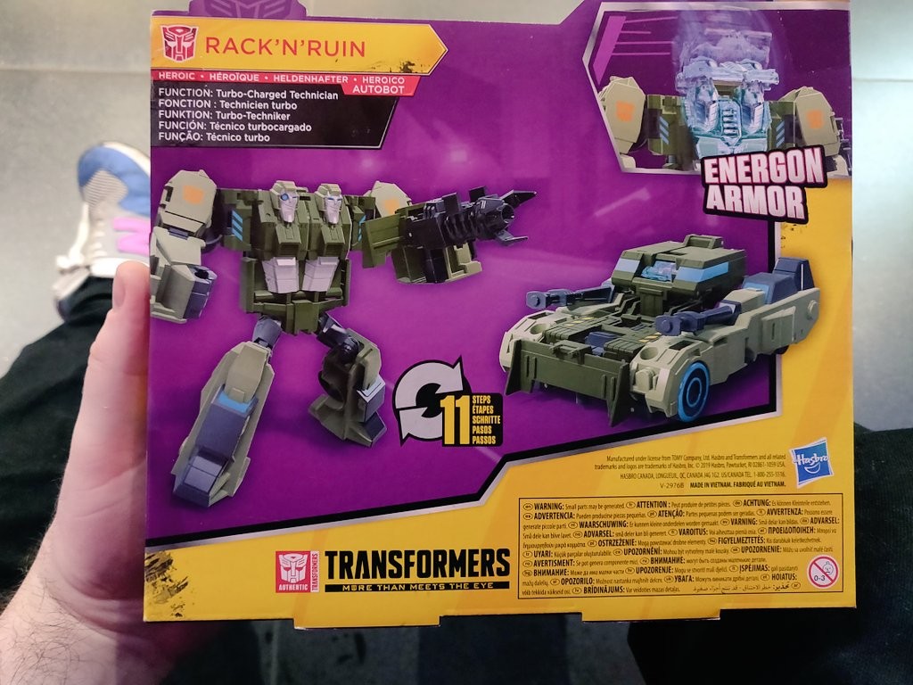 Transformers News: Transformers Cyberverse Rack N Ruin Found At Retail
