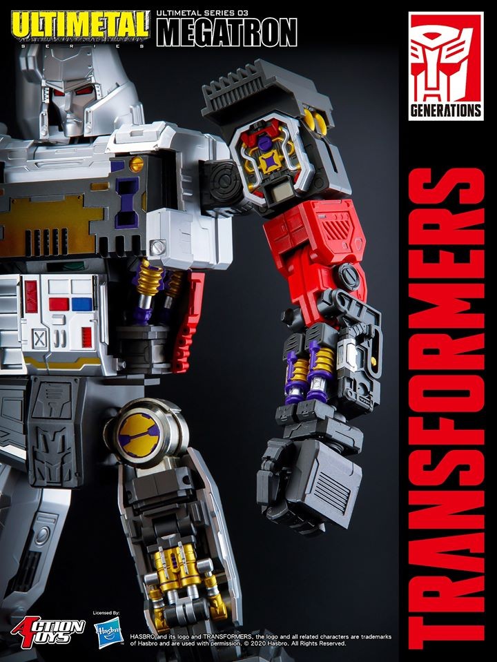 Transformers News: Action Toys Ultimetal UM-03 Megatron New Images