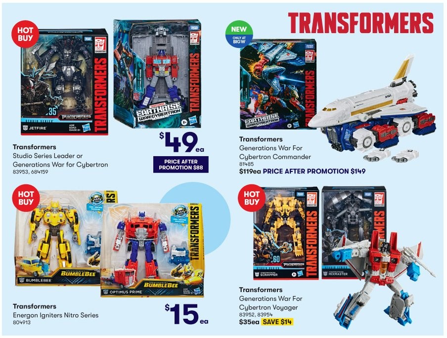 transformers toys target australia