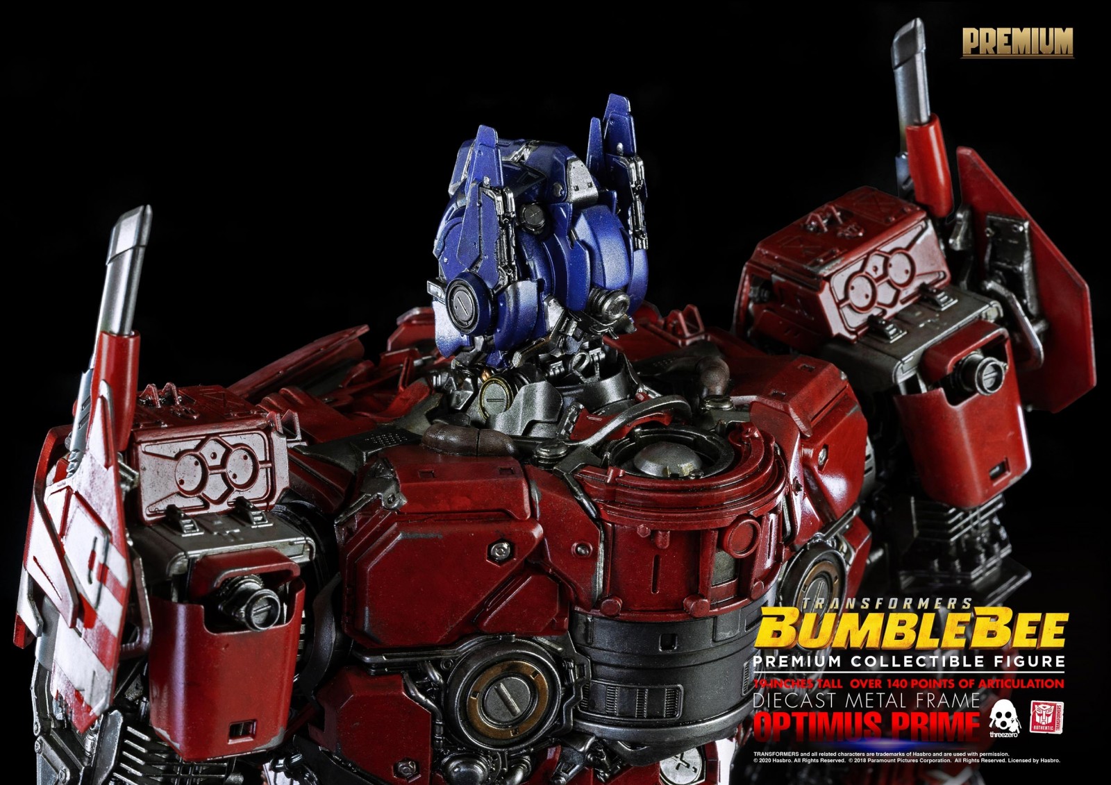 Transformers News: Full Reveal for ThreeZero Premium Bumblebee Movie Optimus Prime