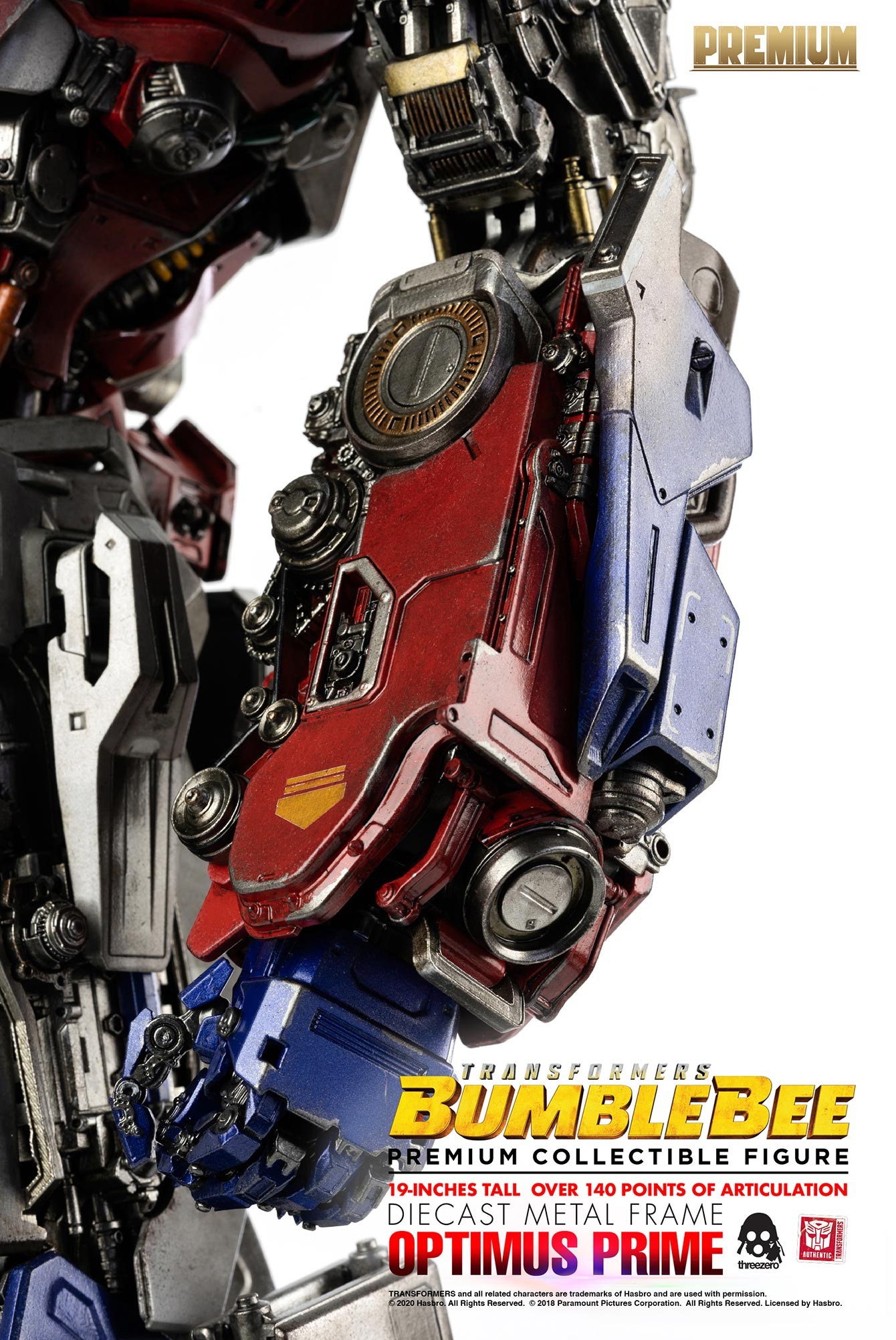 Transformers News: Full Reveal for ThreeZero Premium Bumblebee Movie Optimus Prime