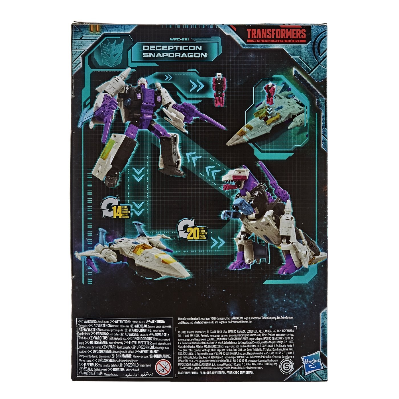 Transformers News: New War for Cybertron: Earthrise In-Package Images of Snapdragon, Megatron, and Quintesson Judge