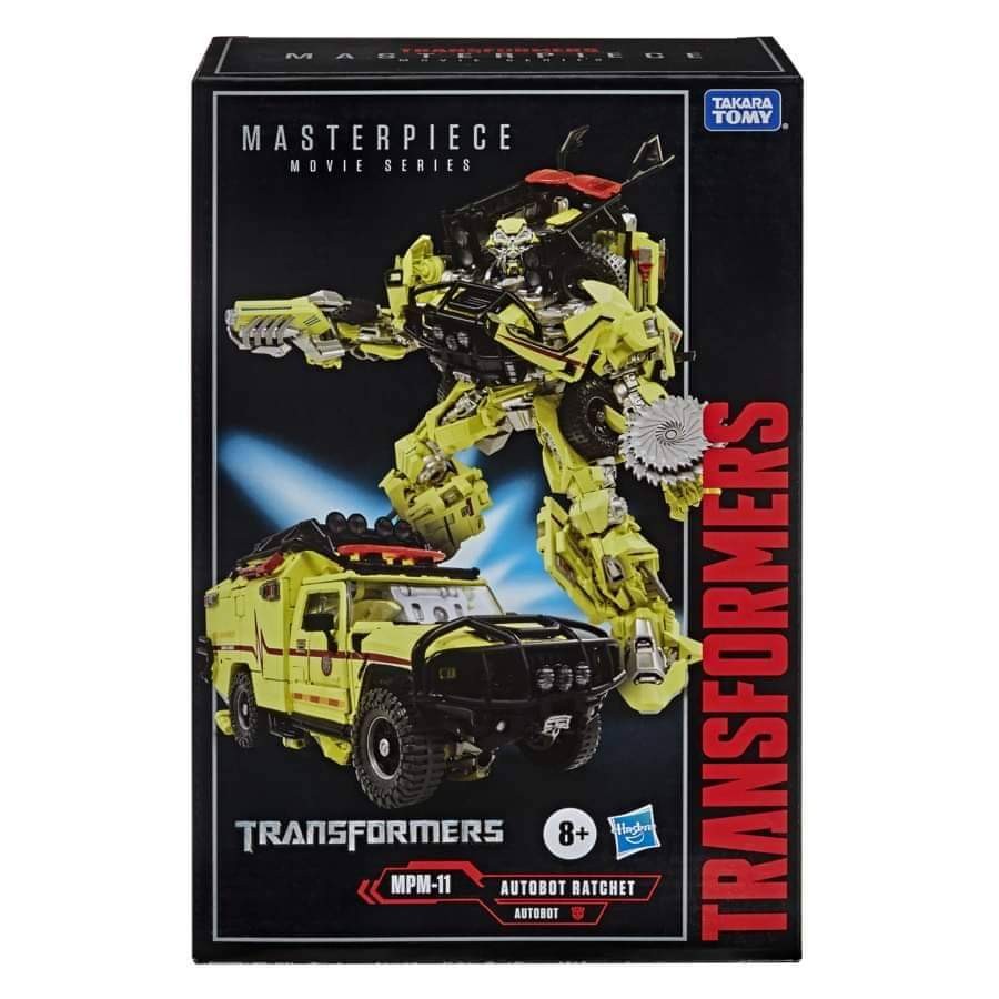 Transformers News: New Box and Stock Photos of Transformers Movie Masterpiece MPM-11 Ratchet