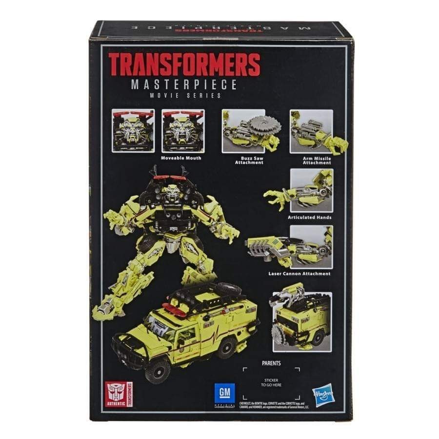 Transformers News: New Box and Stock Photos of Transformers Movie Masterpiece MPM-11 Ratchet