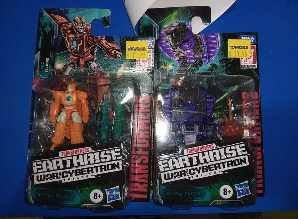 Transformers News: Transformers Earthrise Wave 2 Battlemasters Found in Australian Retail