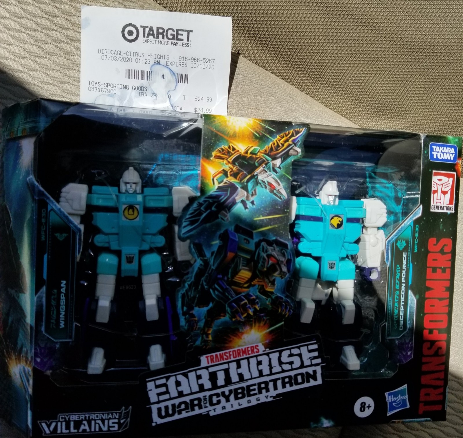 Transformers News: Transformers Earthrise Target Exclusive Decepticon Clones Two Pack Found At US Retail