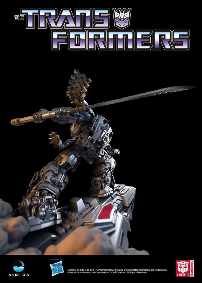 Transformers News: AzureSea Studio Debuts Transformers Bludgeon Statue