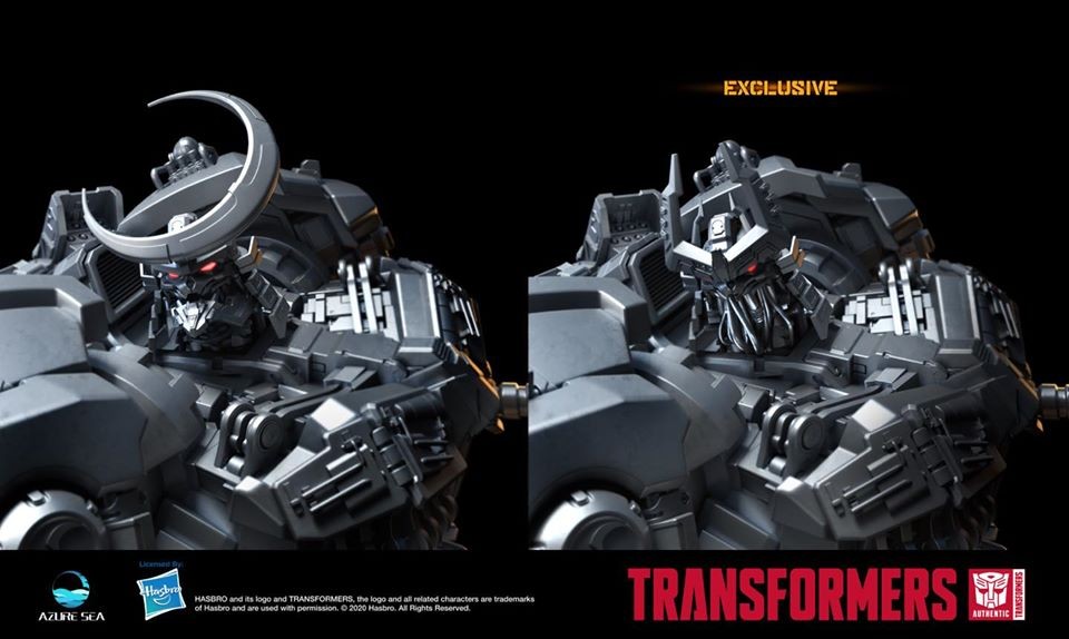 Transformers News: AzureSea Studio Debuts Transformers Bludgeon Statue