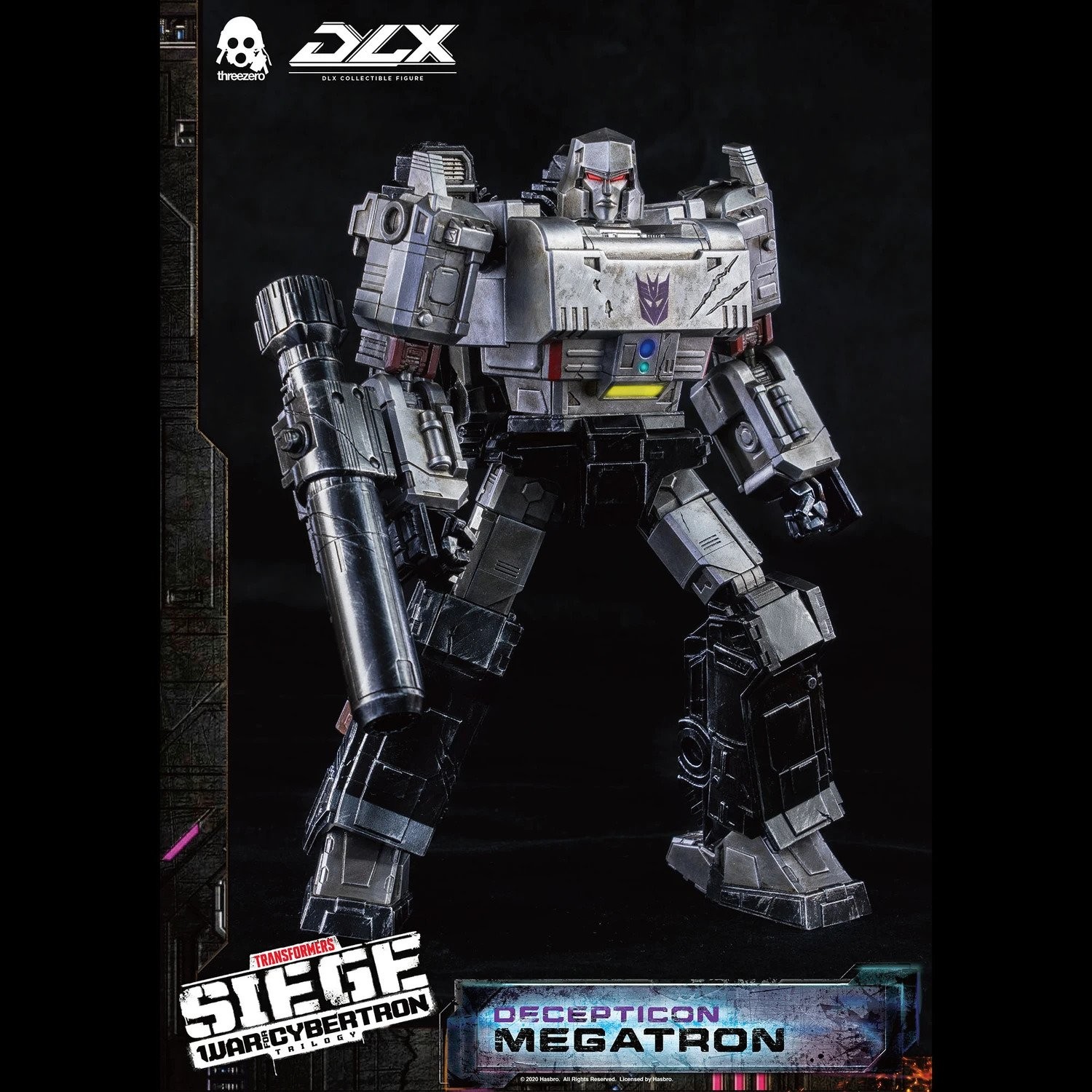 Transformers News: ThreeZero Unveil DLX Siege Megatron Figure