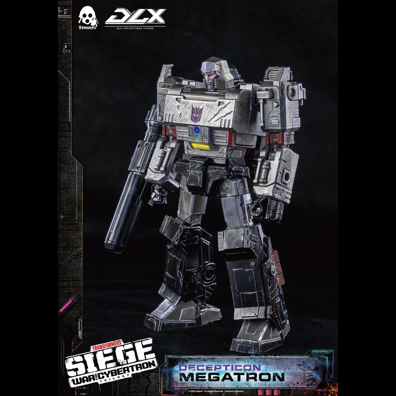 Transformers News: ThreeZero Unveil DLX Siege Megatron Figure