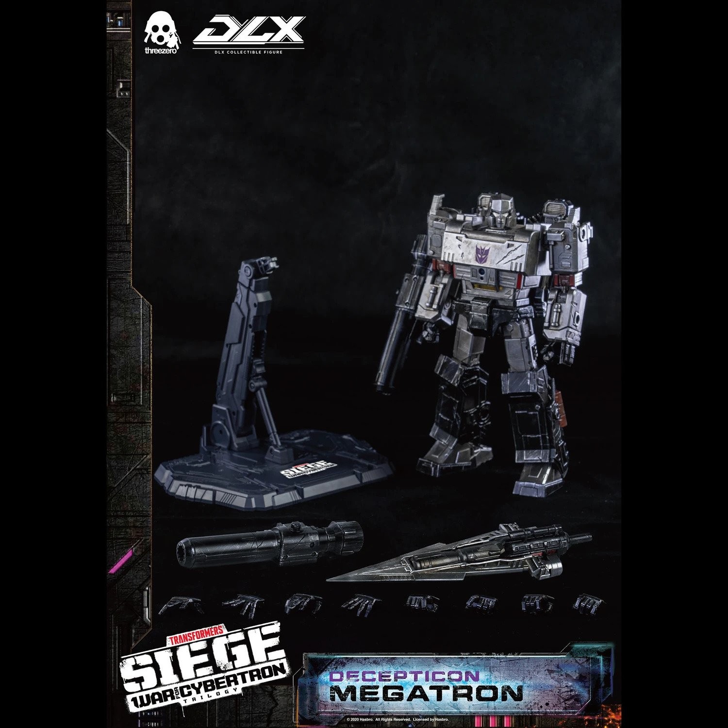 Transformers News: ThreeZero Unveil DLX Siege Megatron Figure