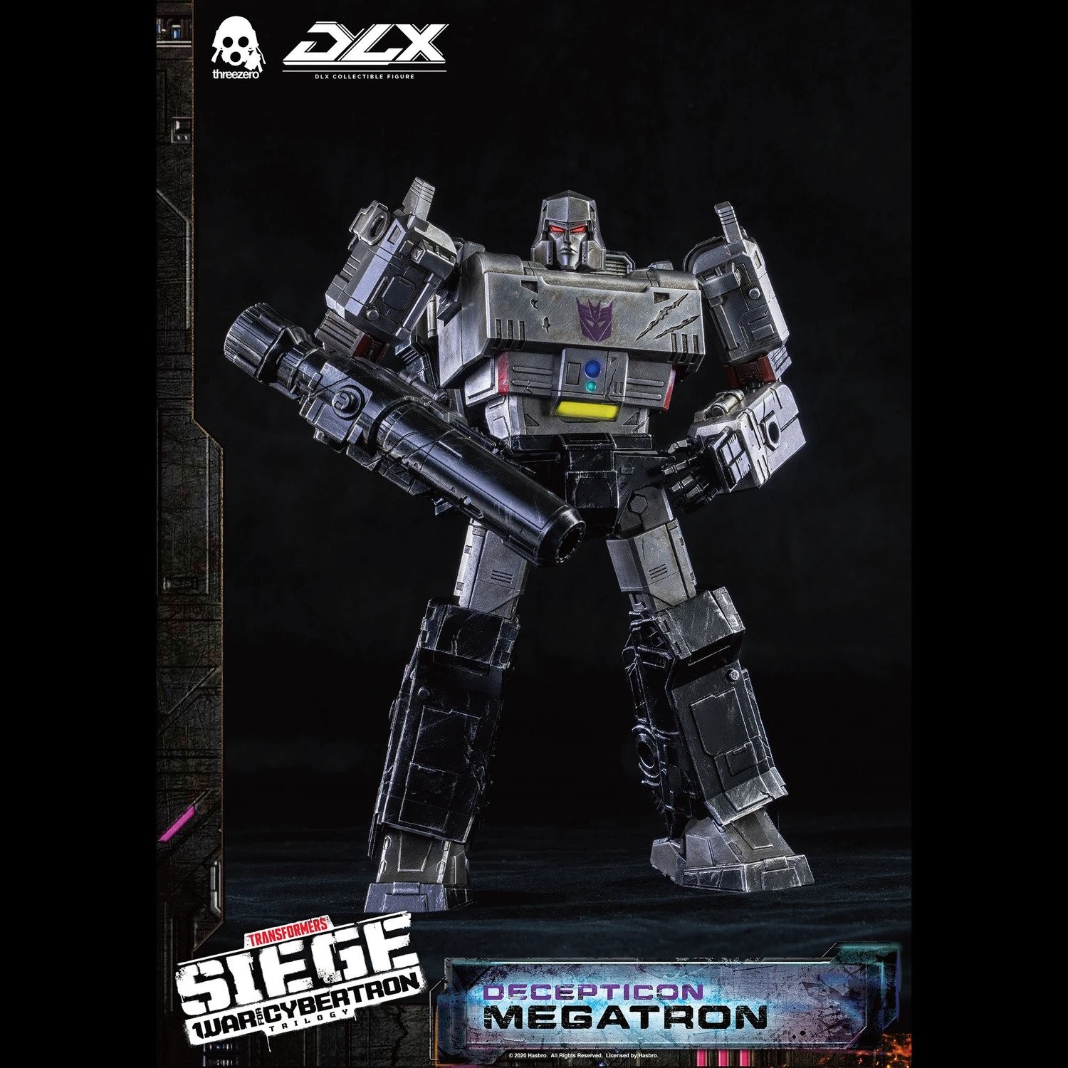 Transformers News: ThreeZero Unveil DLX Siege Megatron Figure