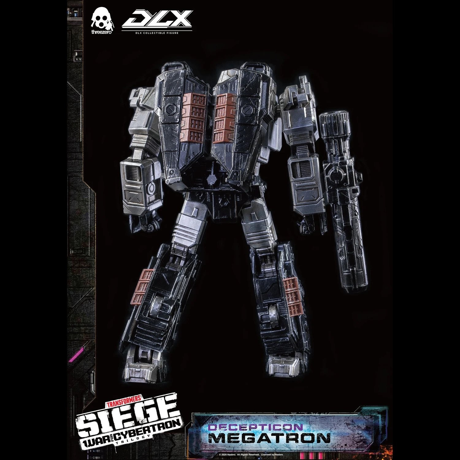 Transformers News: ThreeZero Unveil DLX Siege Megatron Figure