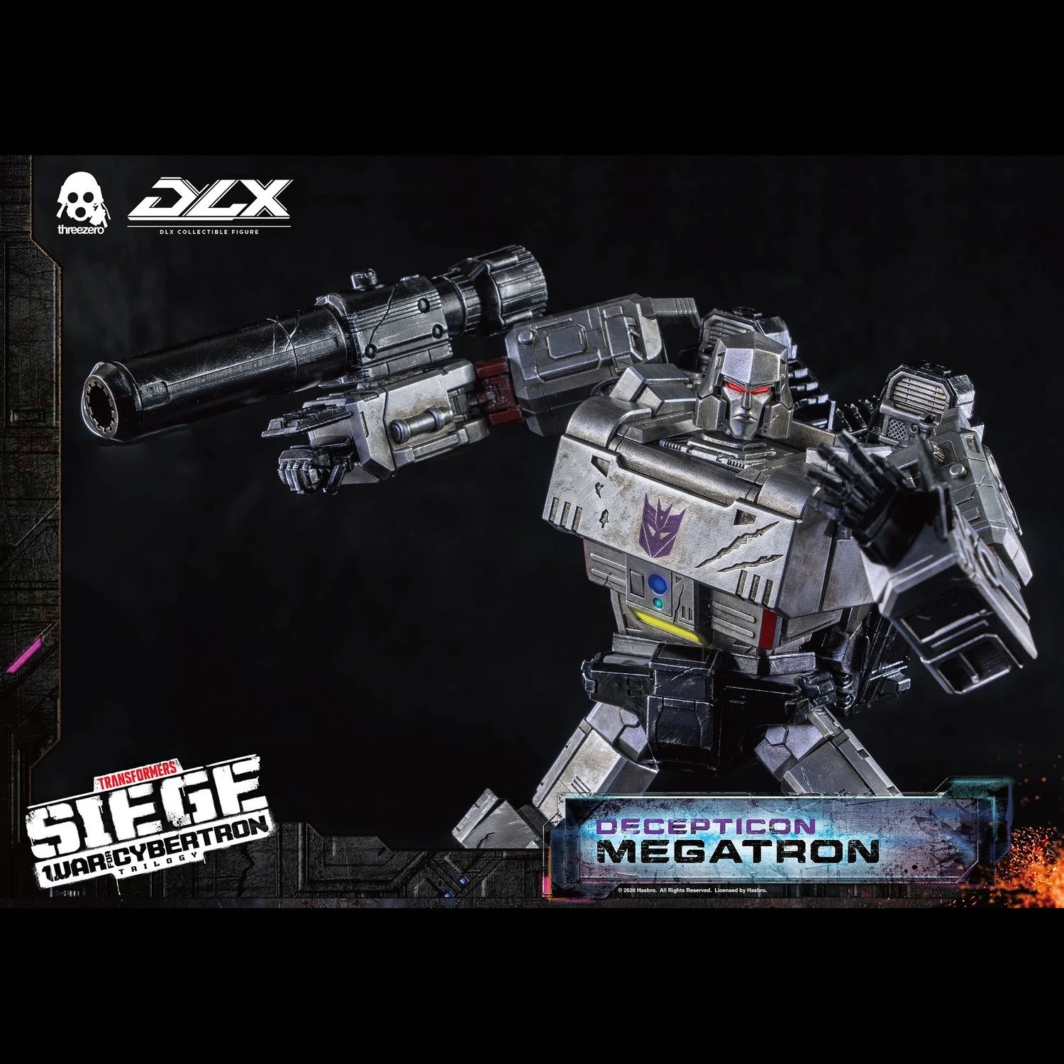 Transformers News: ThreeZero Unveil DLX Siege Megatron Figure