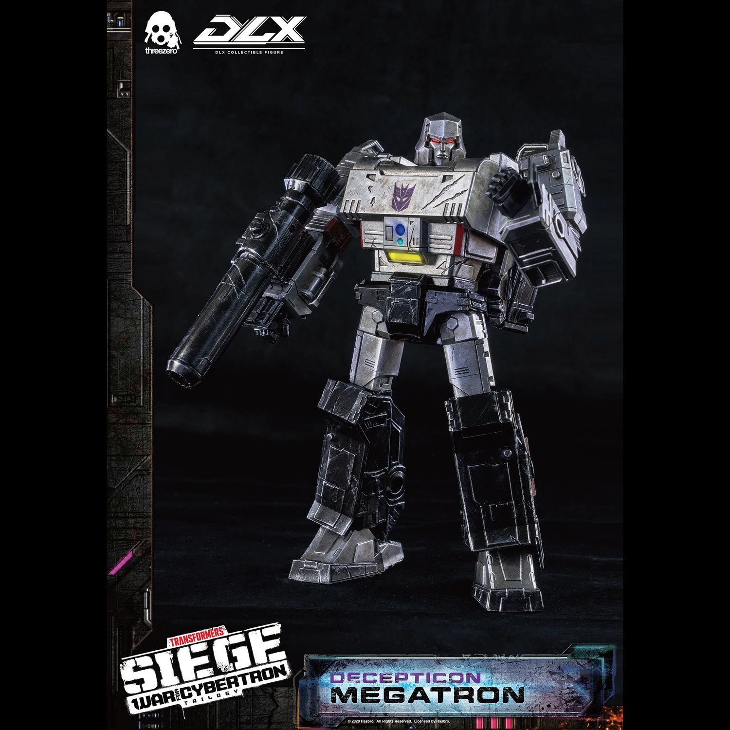 Transformers News: ThreeZero Unveil DLX Siege Megatron Figure