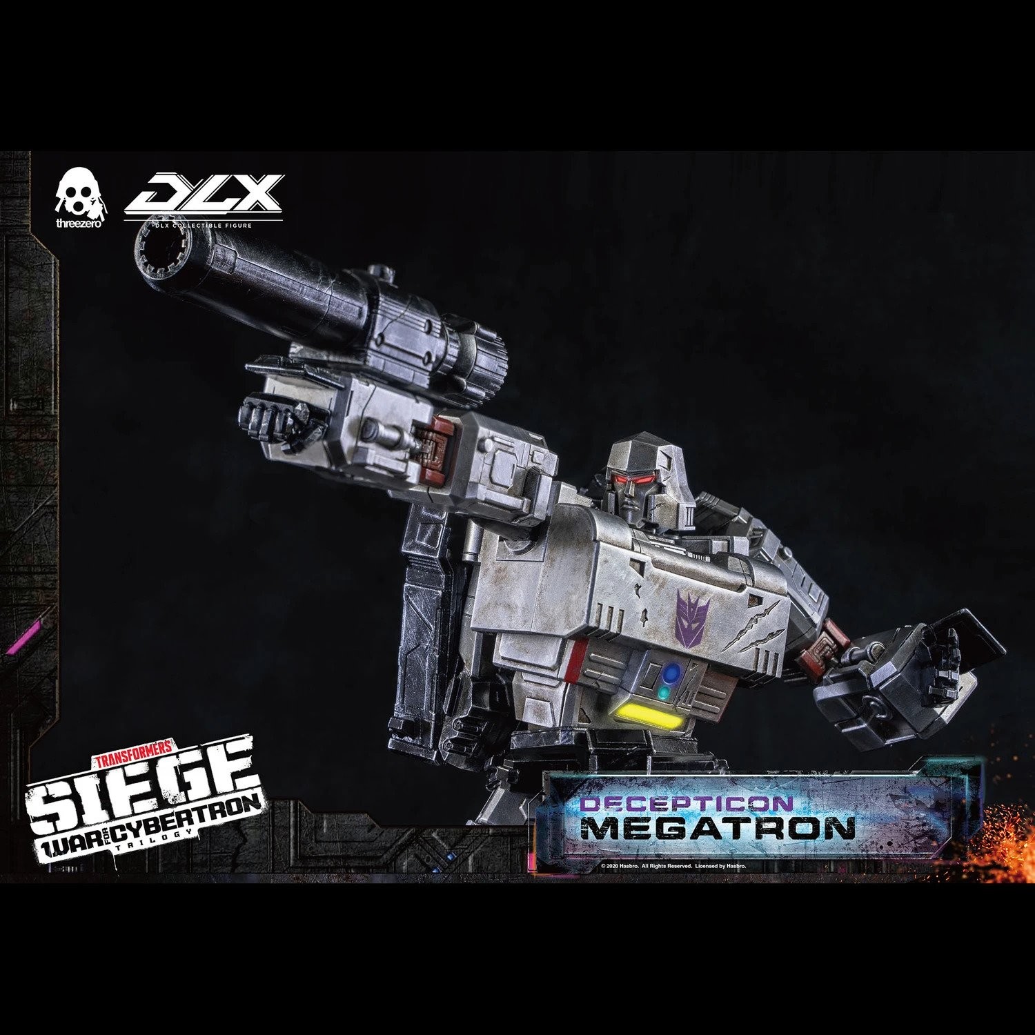 Transformers News: ThreeZero Unveil DLX Siege Megatron Figure