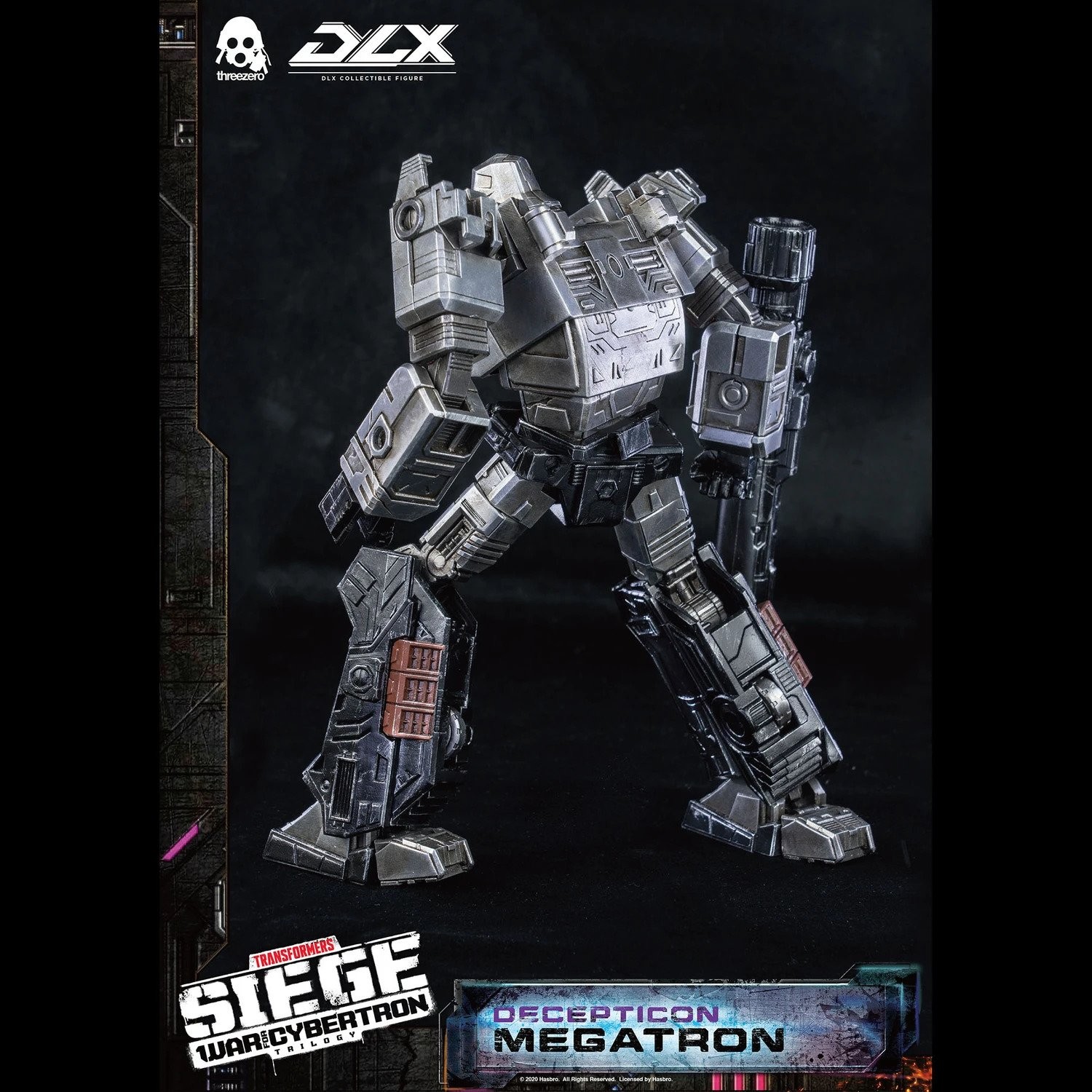 Transformers News: ThreeZero Unveil DLX Siege Megatron Figure