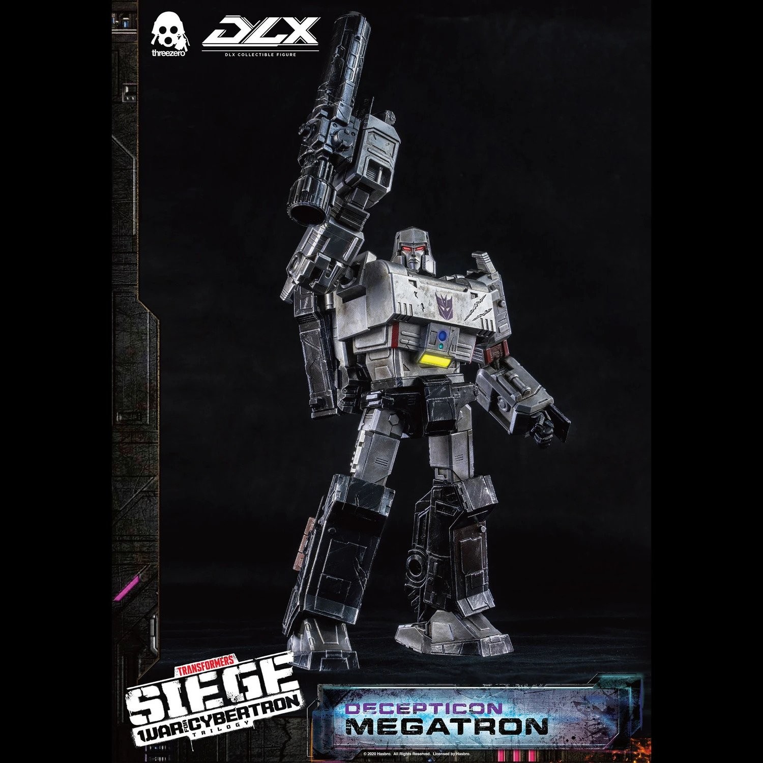 Transformers News: ThreeZero Unveil DLX Siege Megatron Figure