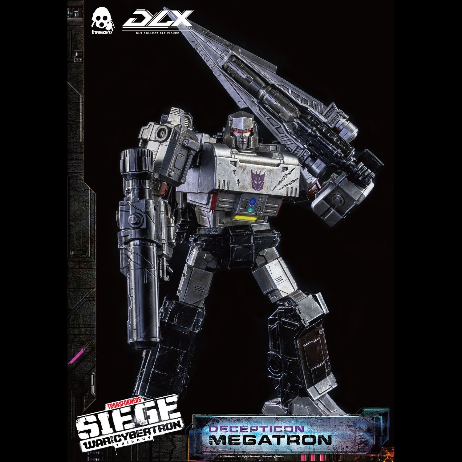 Transformers News: ThreeZero Unveil DLX Siege Megatron Figure