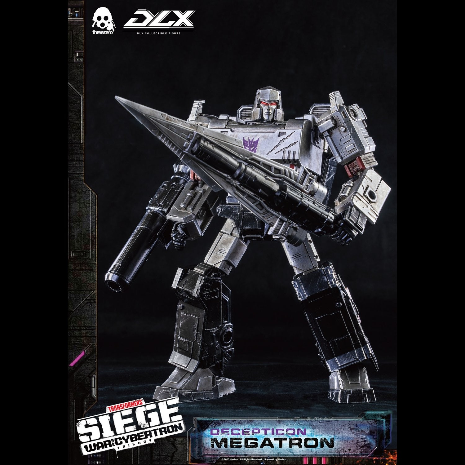 Transformers News: ThreeZero Unveil DLX Siege Megatron Figure