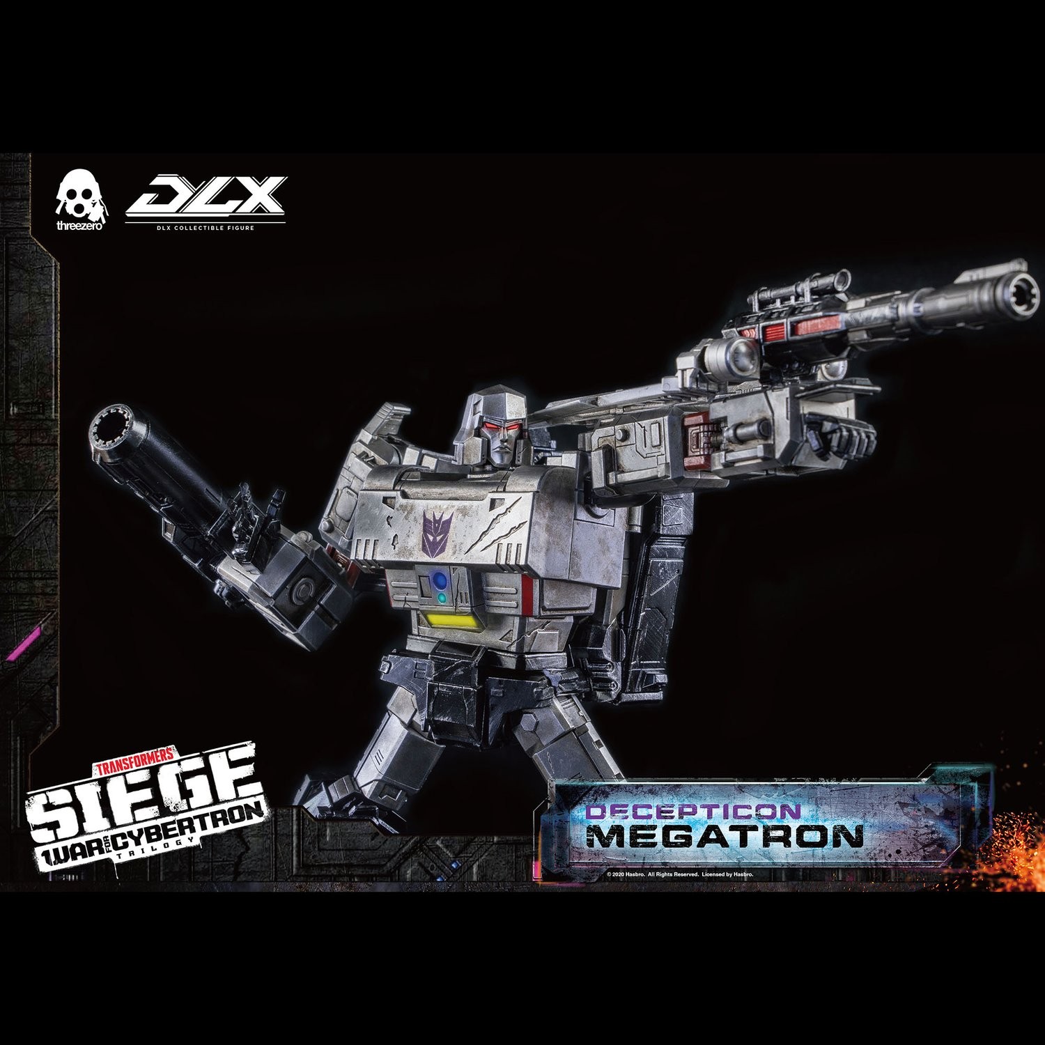 Transformers News: ThreeZero Unveil DLX Siege Megatron Figure